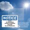 Signmission Posted No Trespassing Logging In Progress OSHA Notice Sign, Plastic, 10in W x 7in L, 2PK OS-2PACK-NS-P-710-L-17728 - alternate 5